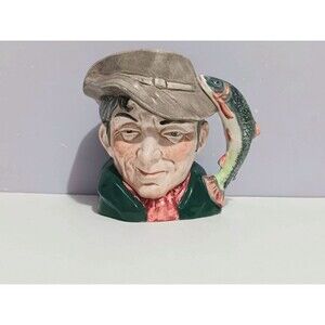 Toby Mug Royal Doulton POACHER Porcelain Figurine ENGLAND Home Decor 3.75"